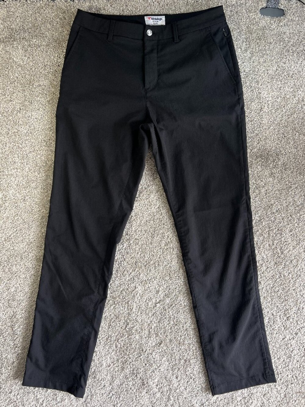 Men's Birddogs 32x34 Classic Polyester Pants Black